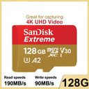 SanDisk Extreme MicroSDXC High Speed UHD Video Storage SanDisk Extreme MicroSDXC High Speed UHD Video Storage