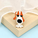 Cartoon Dogs Enamel Brooch Cute Animals Badge Jewelry Gift Cartoon Dogs Enamel Brooch Cute Animals Badge Jewelry Gift