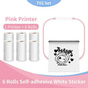 Phomemo T02 Bluetooth Thermal Printer for Compact Labeling Phomemo T02 Bluetooth Thermal Printer for Compact Labeling