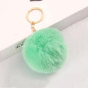 Cute Animal Keychains with Fluffy Fur Ball Bag Pendant Cute Animal Keychains with Fluffy Fur Ball Bag Pendant