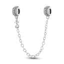 Daisy Sterling Silver Clip Charms with Authentic CZ Detailing Daisy Sterling Silver Clip Charms with Authentic CZ Detailing