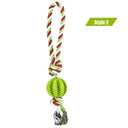 Dog Treat Balls Interactive Rope Rubber Toys For Small Dogs Dog Treat Balls Interactive Rope Rubber Toys For Small Dogs