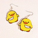 Exaggerated Cartoon Animal Earrings Unique Hip-Hop Jewelry Exaggerated Cartoon Animal Earrings Unique Hip-Hop Jewelry