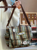 Middle-Age Shoulder Bag: Japanese & South Korean Style Middle-Age Shoulder Bag: Japanese & South Korean Style