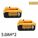 18V High-Capacity Lithium Battery for Tools 5Ah Rechargeable 18V High-Capacity Lithium Battery for Tools 5Ah Rechargeable