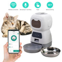 Smart Pet Feeder Bowl With Water Fountain WiFi Enabled Smart Pet Feeder Bowl With Water Fountain WiFi Enabled