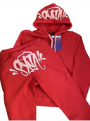 Men Cotton Printed Tracksuit 2PCS Set Hoodies Pants Casual Men Cotton Printed Tracksuit 2PCS Set Hoodies Pants Casual