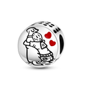 Dog Pet Charms 925 Silver Paw French Bulldog Beads Jewelry Dog Pet Charms 925 Silver Paw French Bulldog Beads Jewelry