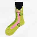 Quirky Happy Cotton Unisex Socks EU Sizes 36 To 43 Quirky Happy Cotton Unisex Socks EU Sizes 36 To 43