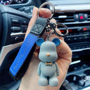 Crystal Bow Tie Bear Keychain Charm Pendant Cute Accessory Crystal Bow Tie Bear Keychain Charm Pendant Cute Accessory