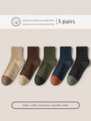 Men's Comfy Cotton Socks: Breathable Moisture-Wicking Fit Men's Comfy Cotton Socks: Breathable Moisture-Wicking Fit