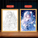 Hatsune Miku Gengar LED Anime Night Light Decor Lamp Hatsune Miku Gengar LED Anime Night Light Decor Lamp