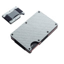 Forged Carbon Fiber Card Holder Wallet Men RFID Slim Luxury Forged Carbon Fiber Card Holder Wallet Men RFID Slim Luxury
