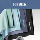 Ice Silk Men's Boxer Shorts Cool Breathable Underwear Set Ice Silk Men's Boxer Shorts Cool Breathable Underwear Set