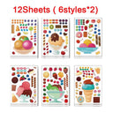 Children's Animal Puzzle Sticker Game for Fun Learning Experience Children's Animal Puzzle Sticker Game for Fun Learning Experience
