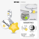 925 Silver Charm Bracelet with Zircon Pendant Beads DIY Jewelry 925 Silver Charm Bracelet with Zircon Pendant Beads DIY Jewelry