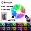RGB LED Strip Lights for Ambient Lighting with Music Sync RGB LED Strip Lights for Ambient Lighting with Music Sync
