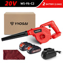 VVOSAI 20V Garden Electric Blower Cordless Power Tool Easy Use VVOSAI 20V Garden Electric Blower Cordless Power Tool Easy Use