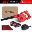 VVOSAI 20V Cordless Garden Blower Easy Use For Cleaning VVOSAI 20V Cordless Garden Blower Easy Use For Cleaning