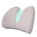Memory Foam Lumbar Support Pillow and Cooling Gel Seat Cushion Set Memory Foam Lumbar Support Pillow and Cooling Gel Seat Cushion Set