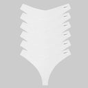 Cozy Waffle Cotton Panties V Waist G String Bundle 6 Pieces Cozy Waffle Cotton Panties V Waist G String Bundle 6 Pieces