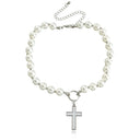 European And American Jewelry Cross Heart Pendant Necklace European And American Jewelry Cross Heart Pendant Necklace