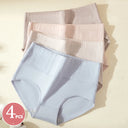 4Pcs Set High Waist Cotton Panties Women Body Shaper Lingerie 4Pcs Set High Waist Cotton Panties Women Body Shaper Lingerie