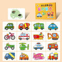 Kids Montessori Puzzle Toys Educational Double-Sided Fun Set Kids Montessori Puzzle Toys Educational Double-Sided Fun Set