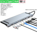 CERASTES New USB C Hub Type C 4KHD RJ45 VGA 4 USB 3.0 Hub CERASTES New USB C Hub Type C 4KHD RJ45 VGA 4 USB 3.0 Hub