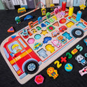 Montessori Wooden Math Toys Engaging Learning Board for Kids Montessori Wooden Math Toys Engaging Learning Board for Kids