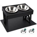 Adjustable Elevated Dog Bowls for Medium to Large Dogs Adjustable Elevated Dog Bowls for Medium to Large Dogs