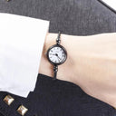 YIKAZE Gold Bangle Bracelet Watch for Women Retro Timepiece YIKAZE Gold Bangle Bracelet Watch for Women Retro Timepiece