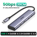 USB-C Hub For MacBook Pro High Speed Data Transfer Power Delivery USB-C Hub For MacBook Pro High Speed Data Transfer Power Delivery