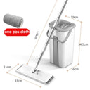 Magic Floor Mop with Rotating Bucket Effortless Cleaning Magic Floor Mop with Rotating Bucket Effortless Cleaning
