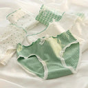 Breathable Cotton Panties Set With Fun Print Underwear Breathable Cotton Panties Set With Fun Print Underwear