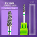 Ceramic Tungsten Nail Drill Bit Set for Manicure Buffing Ceramic Tungsten Nail Drill Bit Set for Manicure Buffing