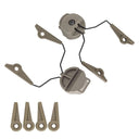 Tactical ARC Rail Adapters for Walkers Earmuffs Fit Tactical ARC Rail Adapters for Walkers Earmuffs Fit