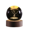 3D Crystal Ball Light Solar System Night Light 3D Crystal Ball Light Solar System Night Light