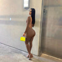 Sultry Backless Bodycon Jumpsuit Chic Rompers for Women Sultry Backless Bodycon Jumpsuit Chic Rompers for Women