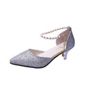 Sequined High Heels Designer Pumps For Glamorous Events Sequined High Heels Designer Pumps For Glamorous Events
