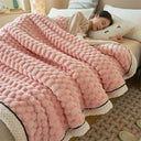 Winter Warm Blanket Skin-Friendly Striped Bedspread Throw Winter Warm Blanket Skin-Friendly Striped Bedspread Throw