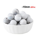 Baby Round Silicone Beads Safe Multi-functional Teething Relief Baby Round Silicone Beads Safe Multi-functional Teething Relief