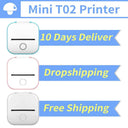 Phomemo T02 Bluetooth Thermal Printer for Compact Labeling Phomemo T02 Bluetooth Thermal Printer for Compact Labeling