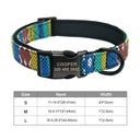 Engraved Nylon Pet ID Collar with Nameplate for Dogs Engraved Nylon Pet ID Collar with Nameplate for Dogs