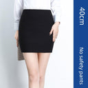 Chic Gray Elastic Skirt: Modern Woman's Fashion Upgrade Chic Gray Elastic Skirt: Modern Woman's Fashion Upgrade