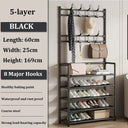 Clothes Hat Hangers Shoe Rack Multi-layer Organizer Shelf Clothes Hat Hangers Shoe Rack Multi-layer Organizer Shelf