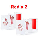 Baby Handprint Footprints Ink Pads Kit Capture Memories Safely Baby Handprint Footprints Ink Pads Kit Capture Memories Safely