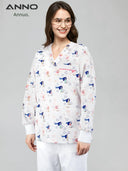 Annuo Printed Nurse Doctor's Pediatric Comfortable Clothes Annuo Printed Nurse Doctor's Pediatric Comfortable Clothes
