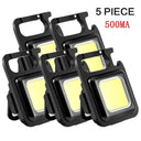 COB Flashlight Keychain: Ultimate Outdoor EDC Torch Tool COB Flashlight Keychain: Ultimate Outdoor EDC Torch Tool