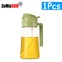 1-4Pc 2-in-1 Sprayer Pourer Oil Bottle for Kitchen Use 1-4Pc 2-in-1 Sprayer Pourer Oil Bottle for Kitchen Use